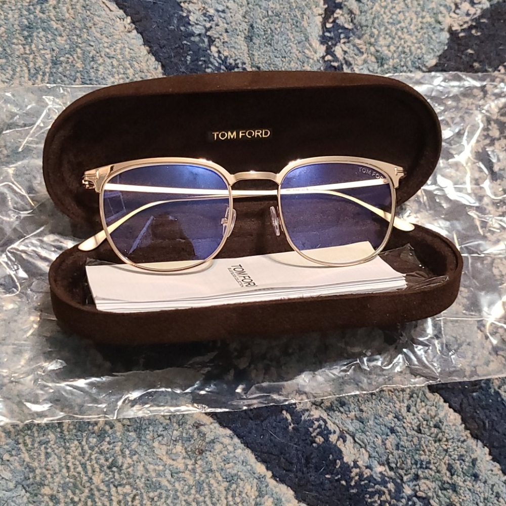 Brand New Tom Ford Women Rose Gold Optical Frames